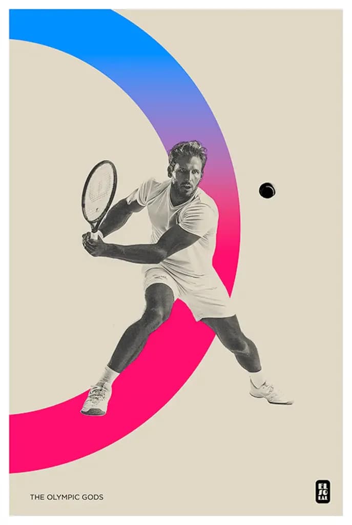 The Tennisman, Color