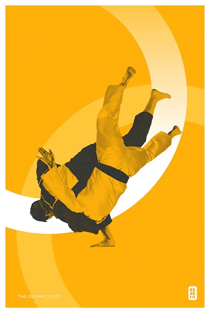 The Judoka, Monochrome, by Aymeric Ravet